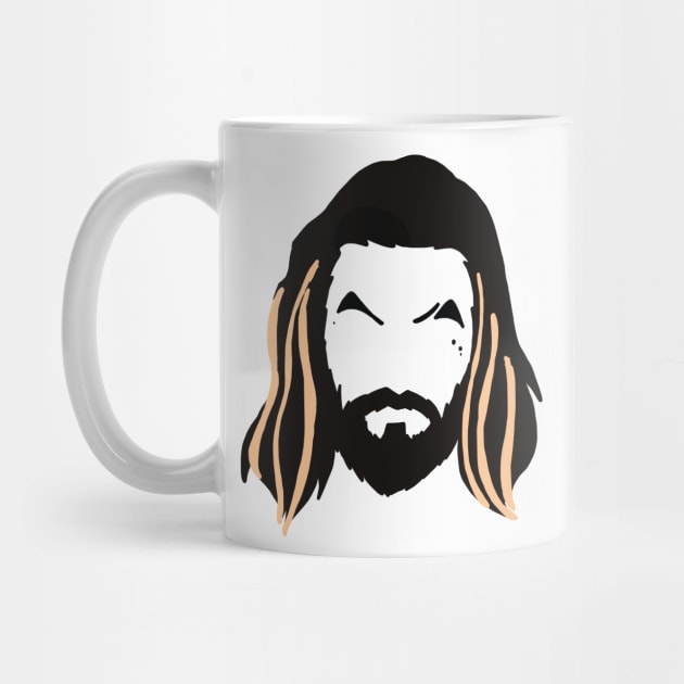 Jason Momoa by Whitelaw Comics